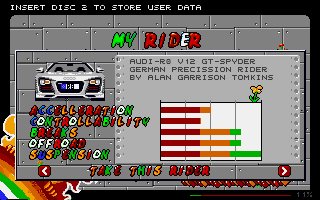 Anarcho Ride atari screenshot
